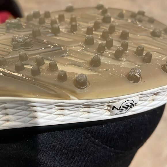 Skechers GOGA Max Black Spikeless Go Golf Shoes Womens Size 7.5 Lightweight - Picture 11 of 12